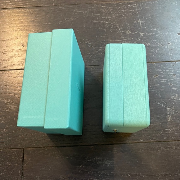 Tiffany & Co Empty Blue necklace jewelry Box+Outer Box+Shopping Bag - Picture 7 of 8